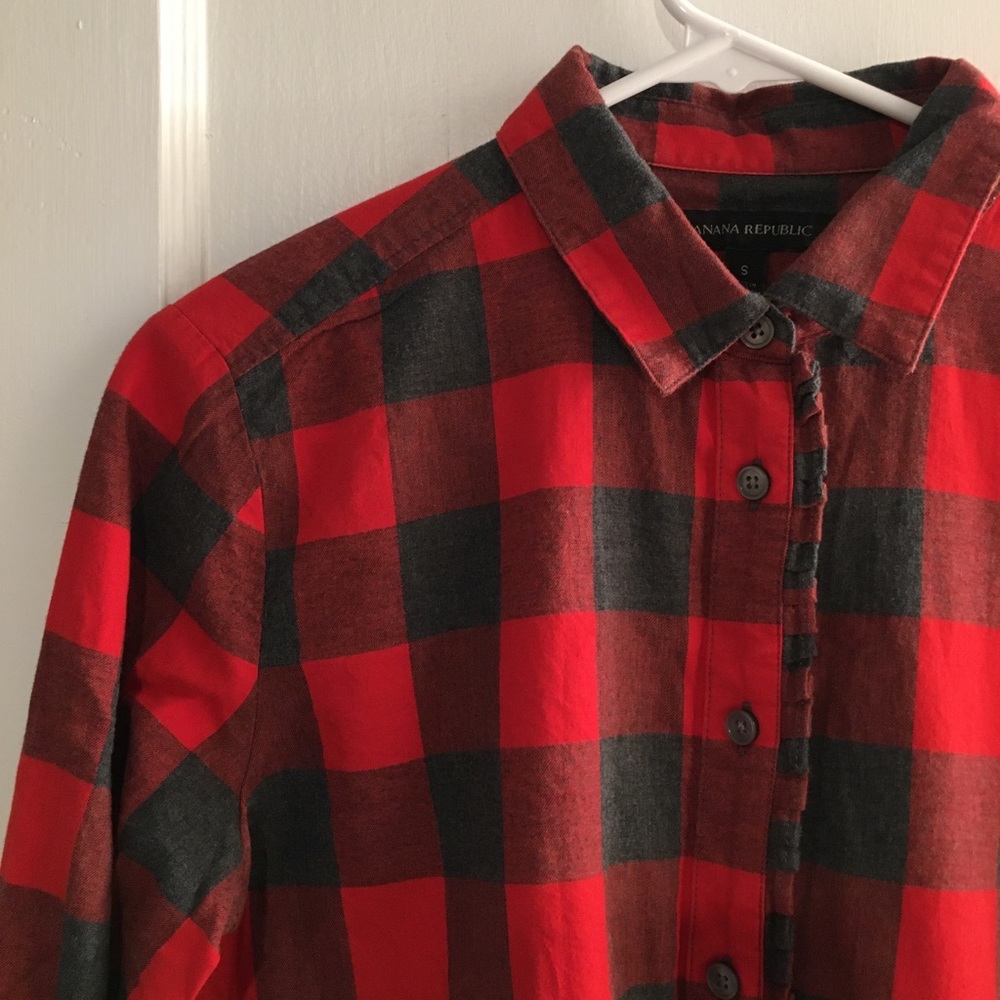 Banana Republic Buffalo Check Flannel